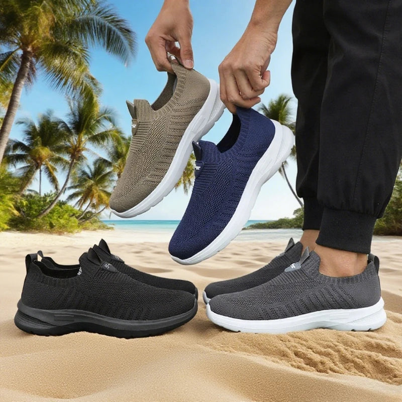 Men's Running Mesh Shoes — Lightweight Breathable Athletic Sneakers