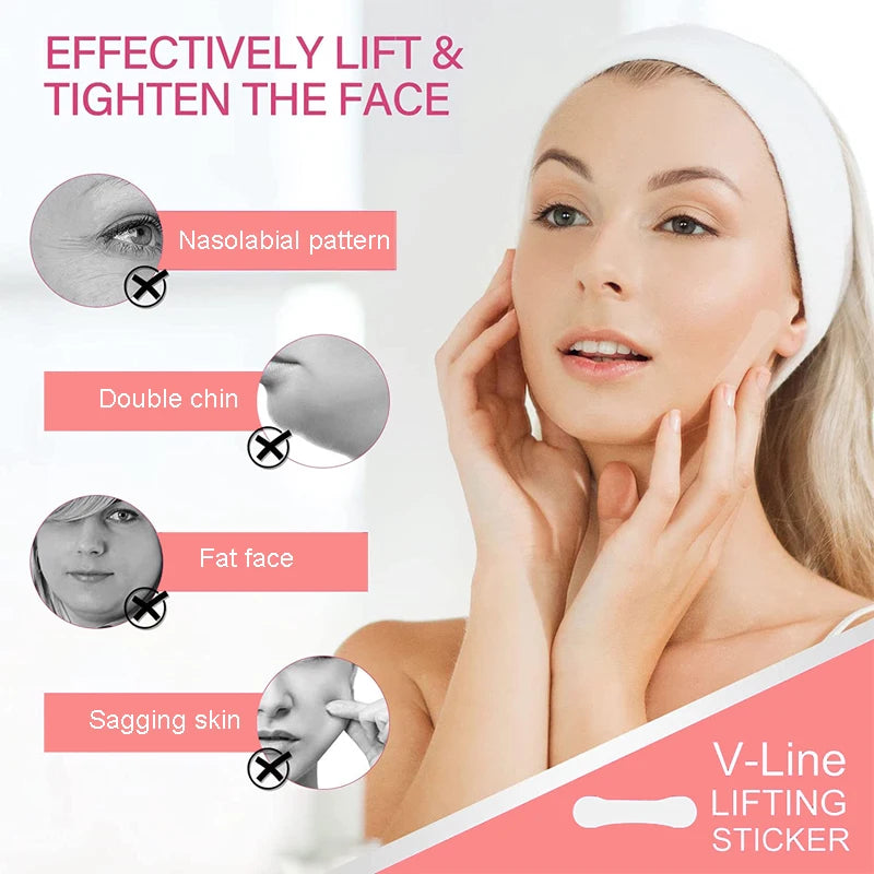 LED Infrared Therapy Chin Strap with V-shaped Face Lift LED Photon Therapy Facial Slimming Pad Wearable Pain Relief Tool Strap
