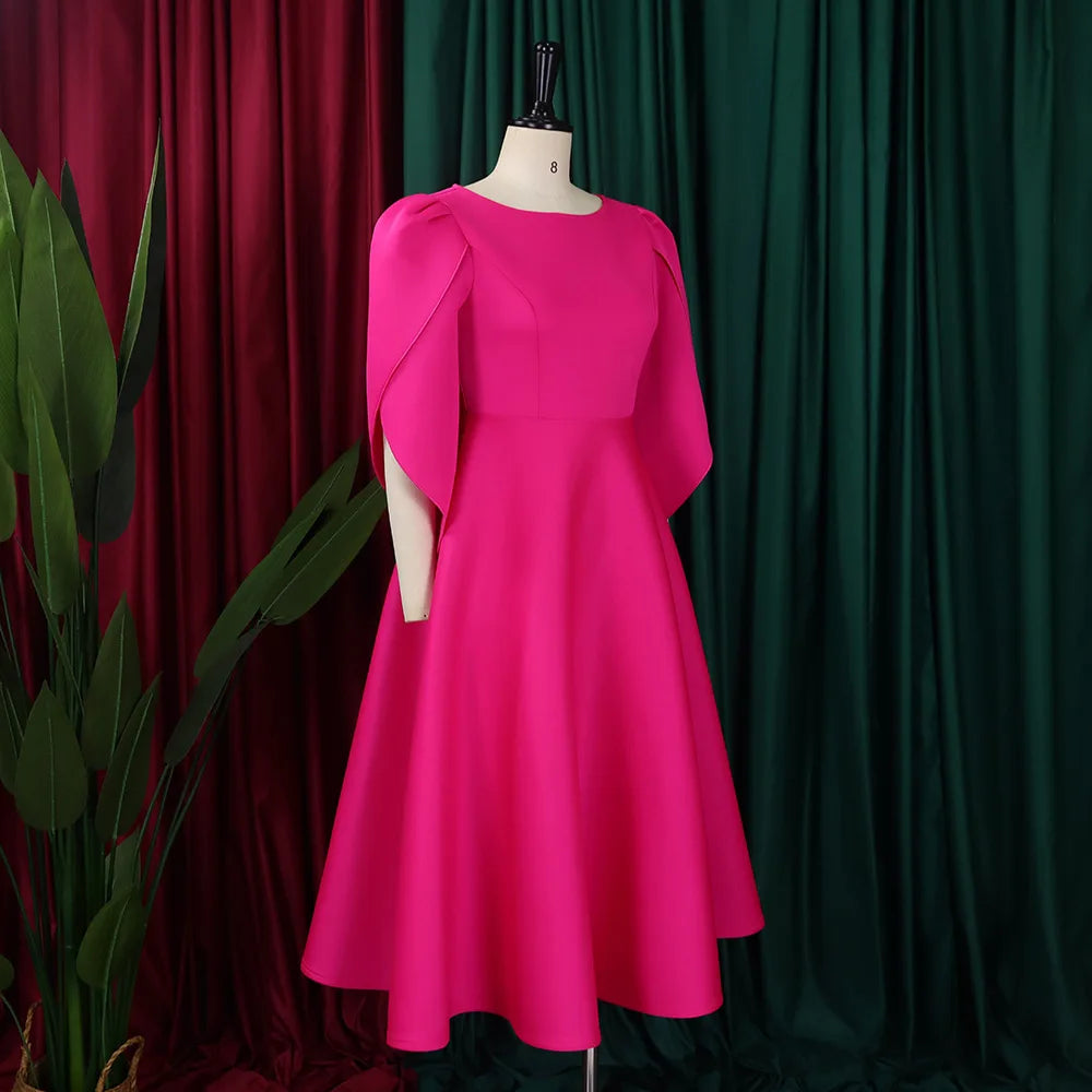 Women's clothing autumn new style elegant and fashionable banquet dress, grand display dress, African party bridesmaid dress
