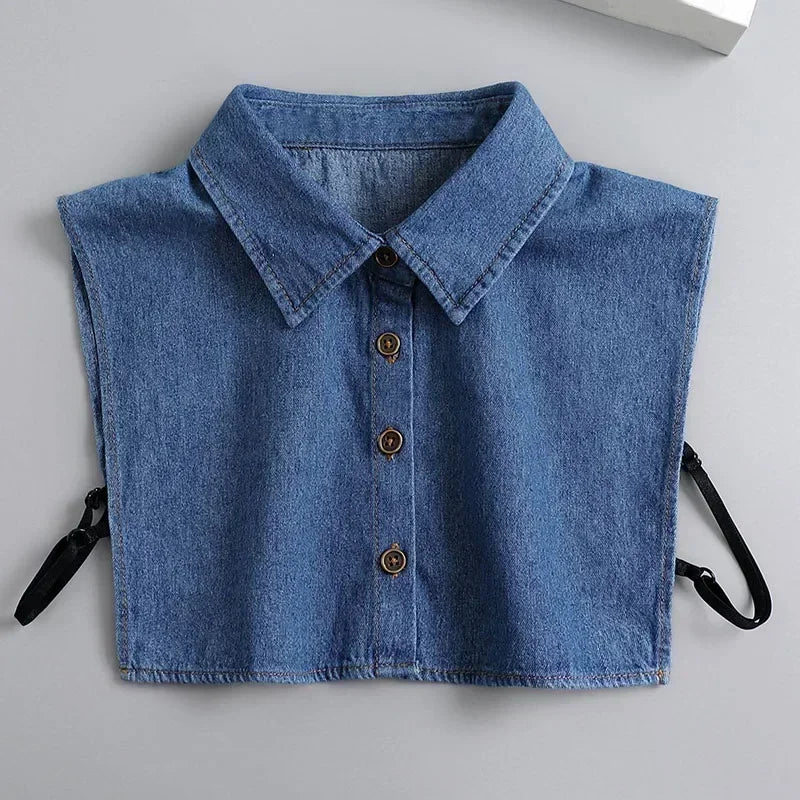 Women's Detachable Lace Collar — Vintage False Collar Accessory