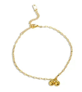 Stainless Steel Bohemian Anklet — Waterproof Personalised Foot Jewellery