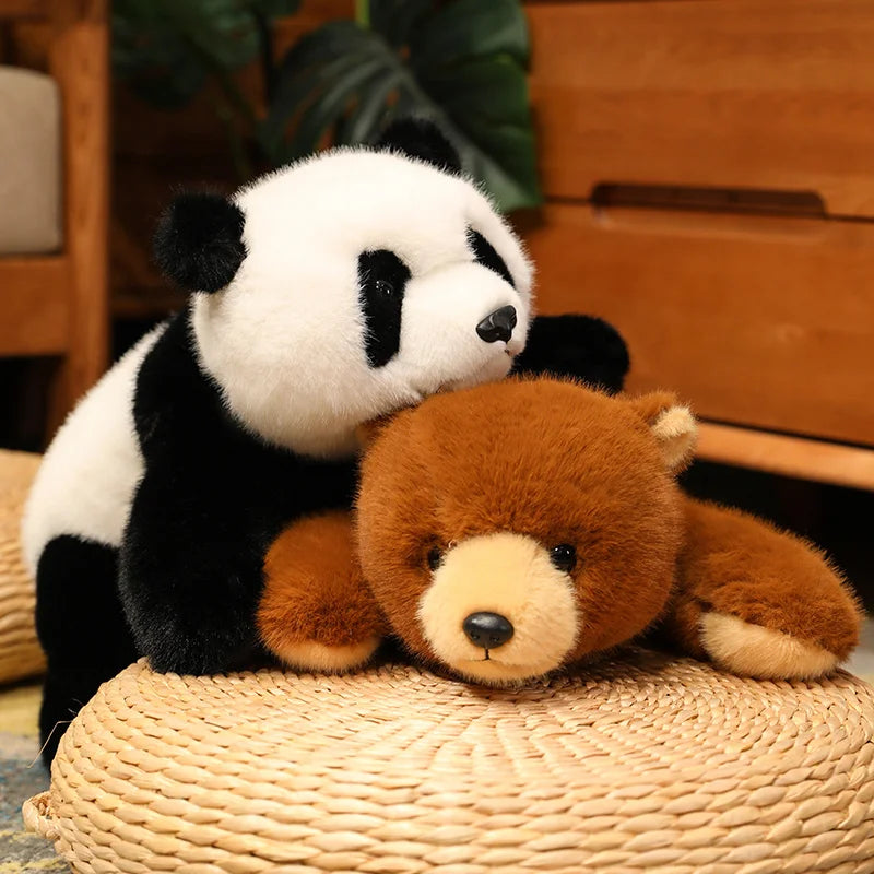 Panda Plush Cushion — Soft Animal Floor Pillow & Room Decor Gift