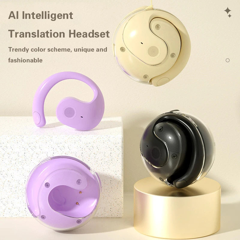 Lenovo AI Wireless Translator Earphones — Real-Time 144 Language Translation