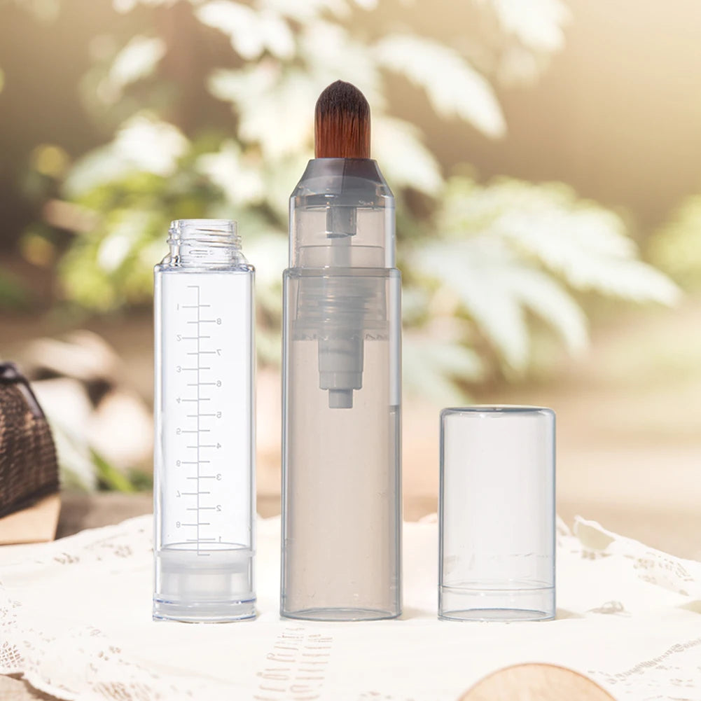 Scalp Applicator Liquid Comb Portable Liquid Guiding Massager Comb Bottle Applicator Brush for Hair Growth Serum Oil Apply