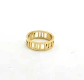 Women's Zircon Ring — Waterproof Stainless Steel Fashion Jewellery