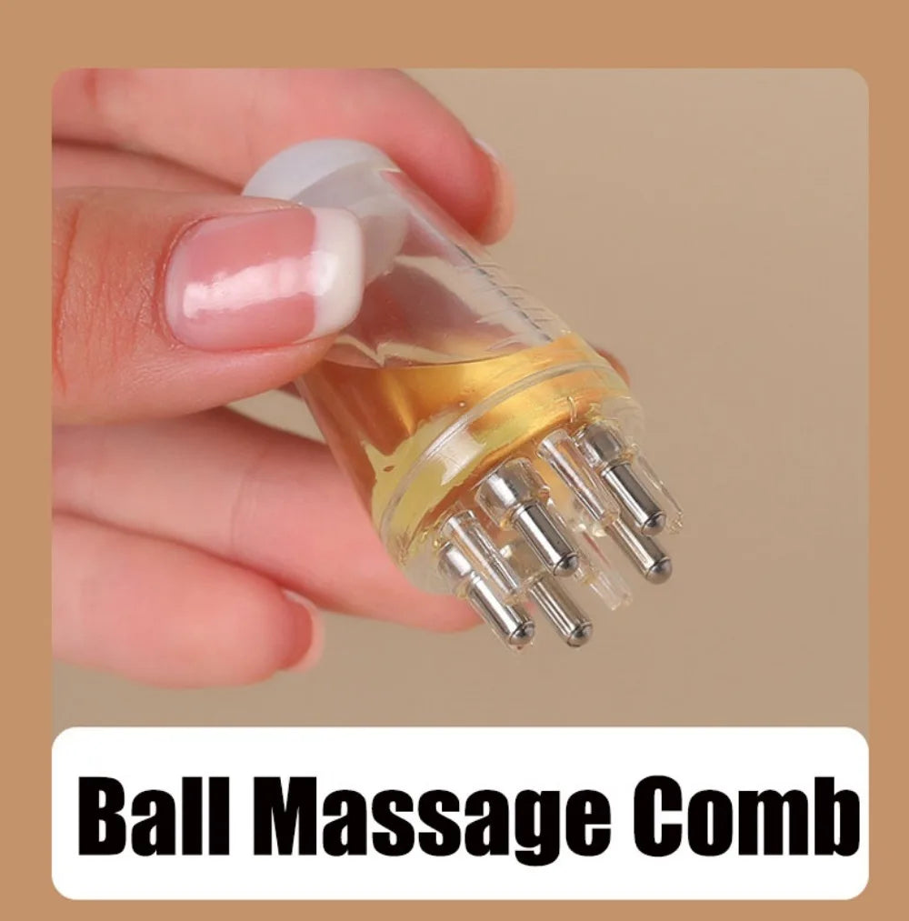 Scalp Applicator Liquid Comb Mini Scalp Massage Brush Essential Oil Guiding Massager Hair Growth Oil Applicator Hair Care Tools