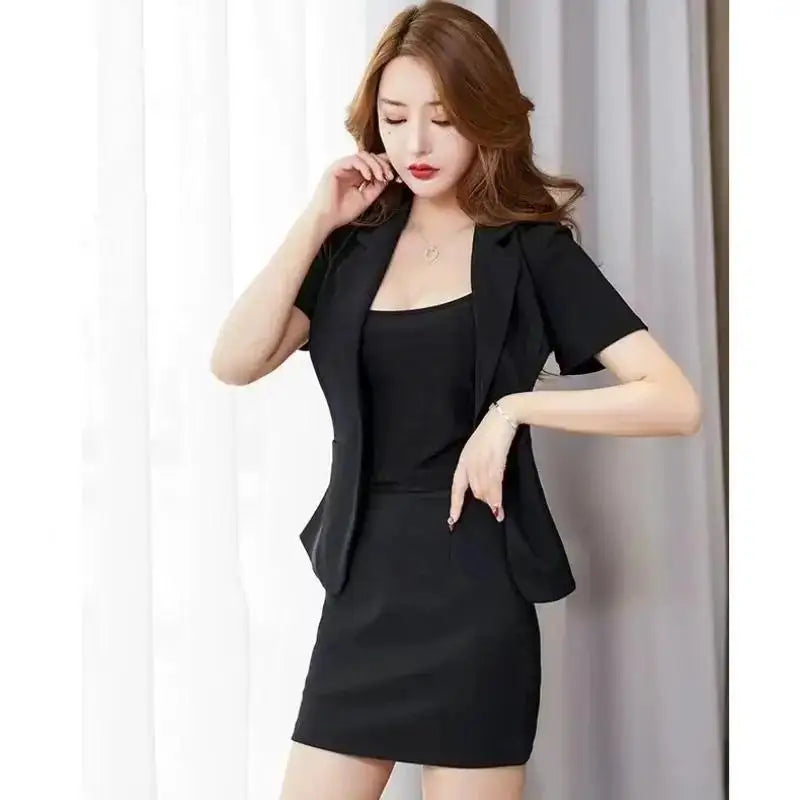 Woman Work Clothes Suit Hotel Waiter Beauty Salon Spa Massage Nail Cafe Sexy Foot Bath Sauna Technician Overall Skirt Uniform