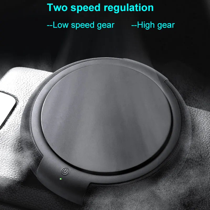 H12 HEPA Air Purifier PM2.5 Smoke aromath Air Fresher Usb Air Circulator Electric Vehicle Aromatherapy Accessories Black White