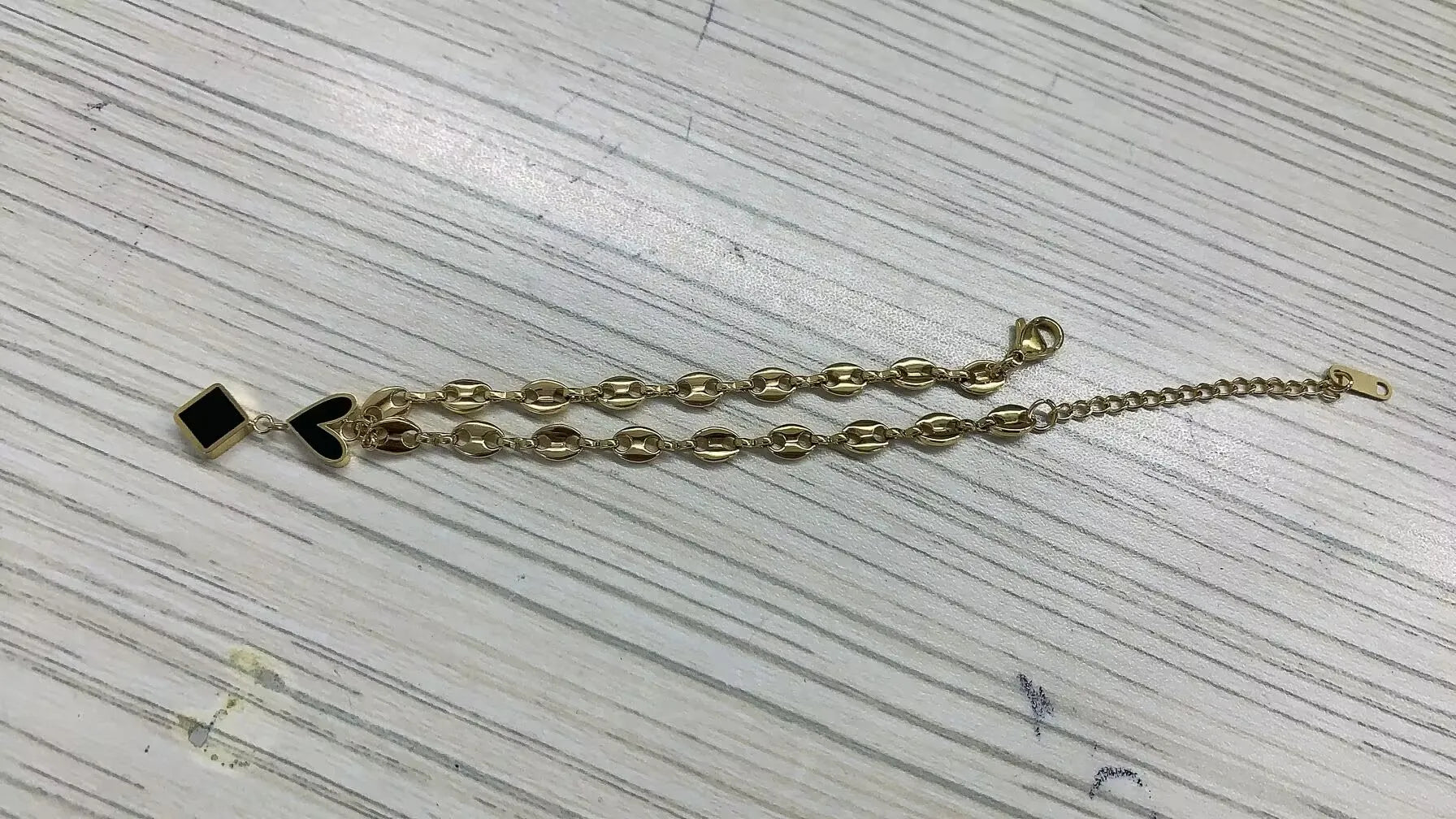 Stainless Steel Bohemian Anklet — Waterproof Personalised Foot Jewellery
