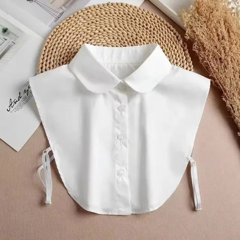 Women's Detachable Lace Collar — Vintage False Collar Accessory