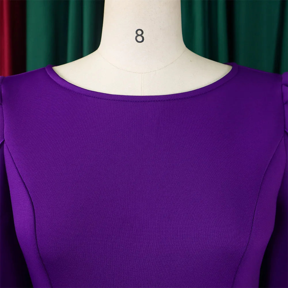 Women's clothing autumn new style elegant and fashionable banquet dress, grand display dress, African party bridesmaid dress