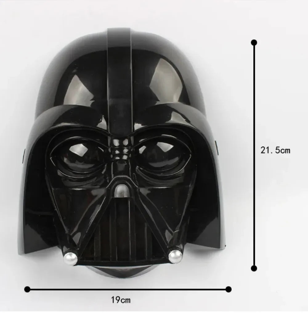 LED Light Mask Helmet Halloween Christmas PV Darth Vader Mask Soldiers Luminous Masks
