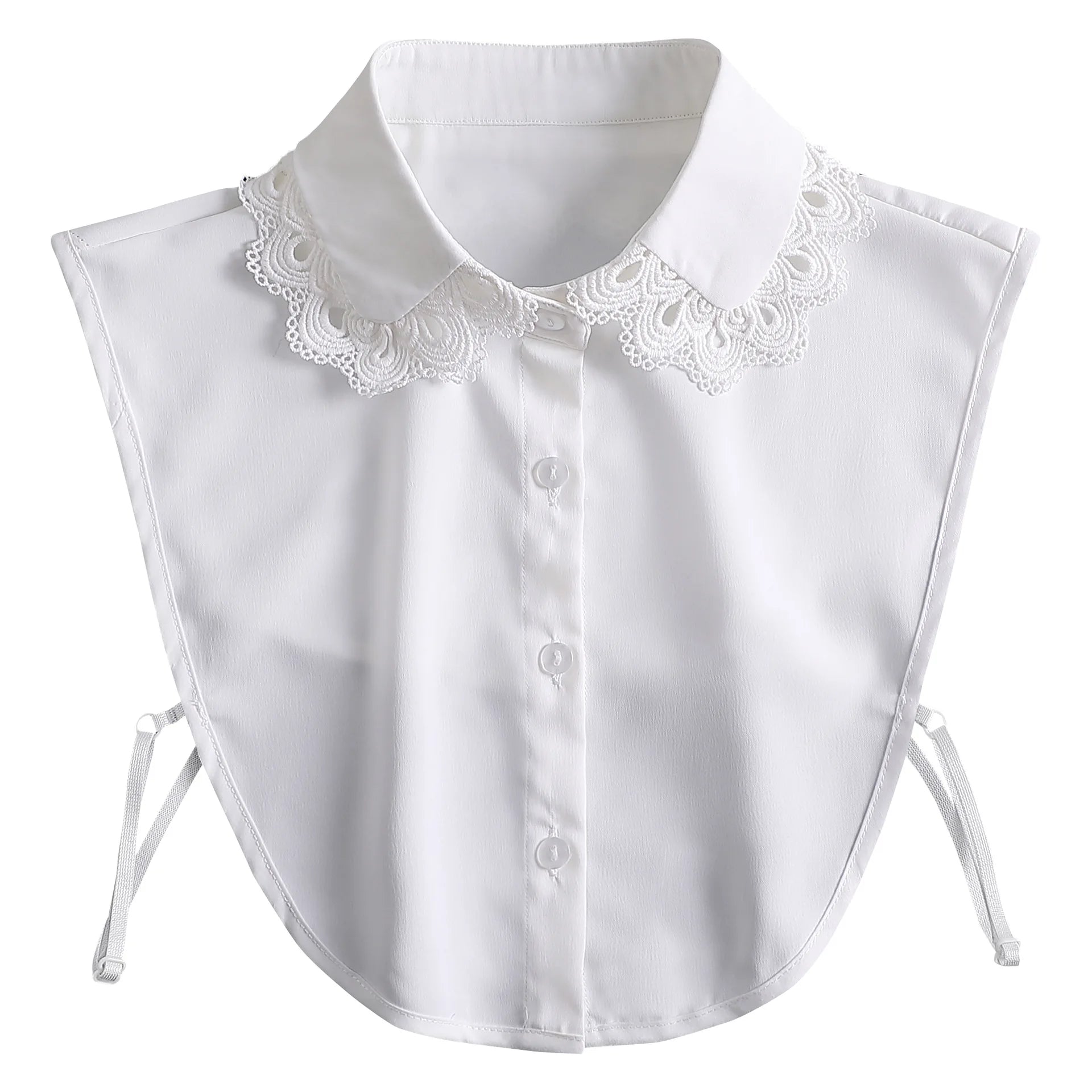 Women's Detachable Lace Collar — Vintage False Collar Accessory