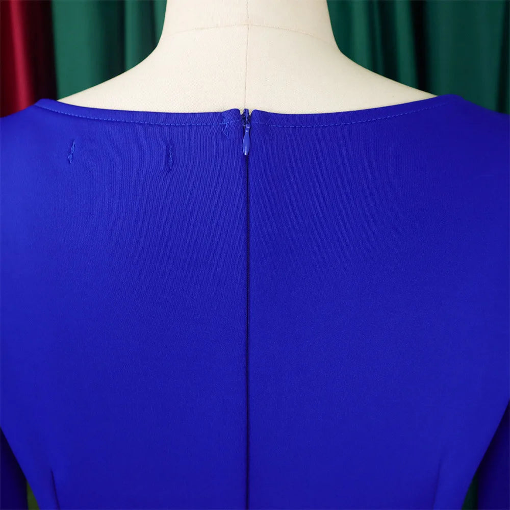 Women's clothing autumn new style elegant and fashionable banquet dress, grand display dress, African party bridesmaid dress