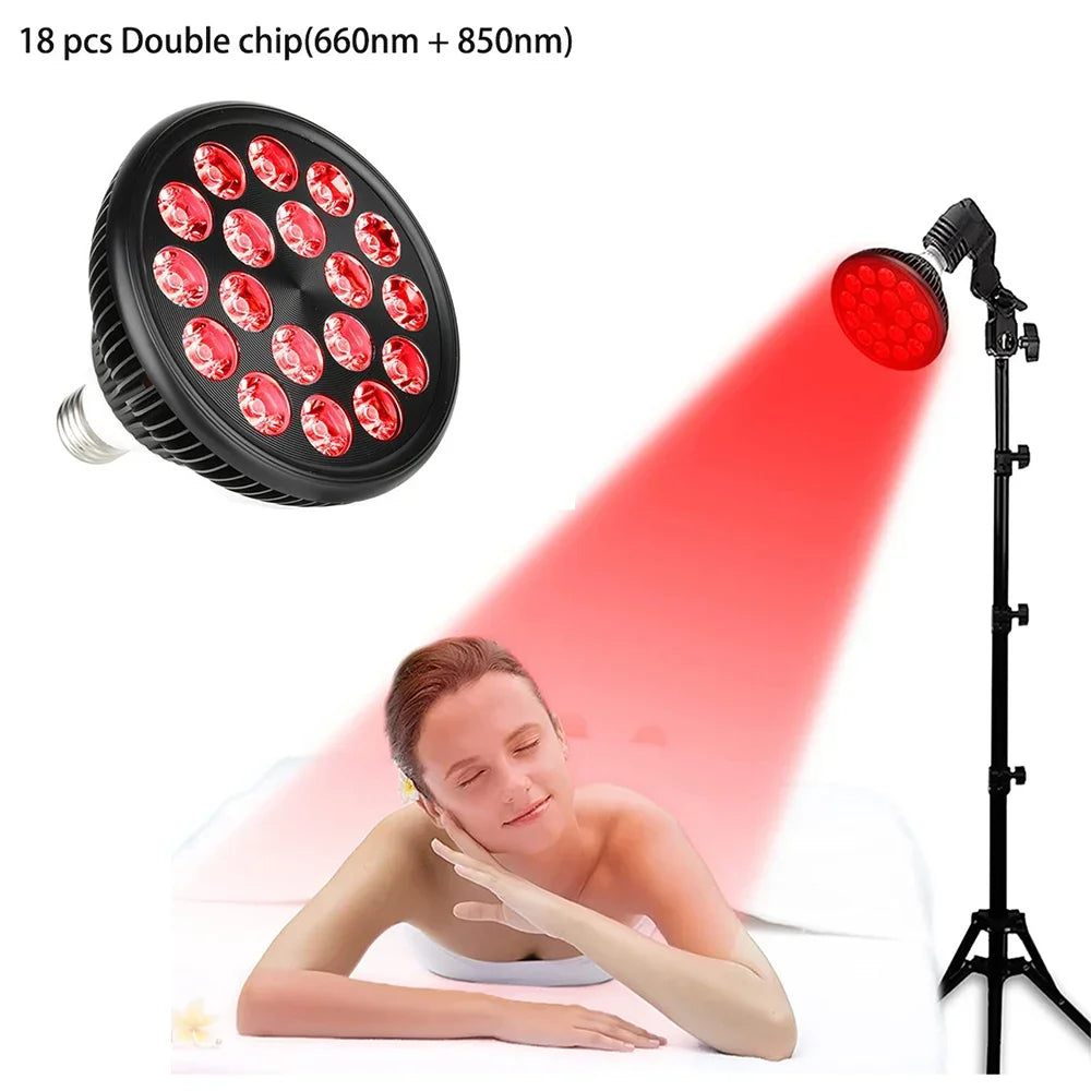 NEW LED Red Light Therapy Full Body Infrared Lamp for Facial Light Treatment Anti Aging Beauty Devices Relieve overall skin pain