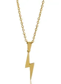 Women's Square Pendant Necklace — Delicate Stainless Steel Chain