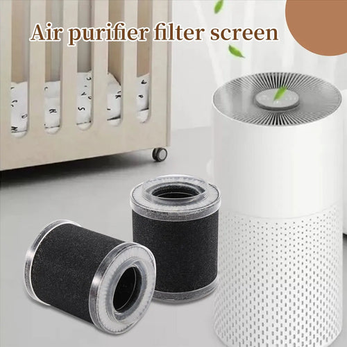 2Pcs HEPA Replacement Filter Activated Carbon Filters for Air Purifier to Remove Airborn Contaminants and Odors
