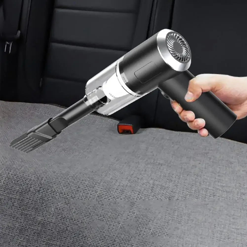 Car vacuum cleaner, cordless, usb charging, strong suction, portable, powerful mini air cleaner for household appliances