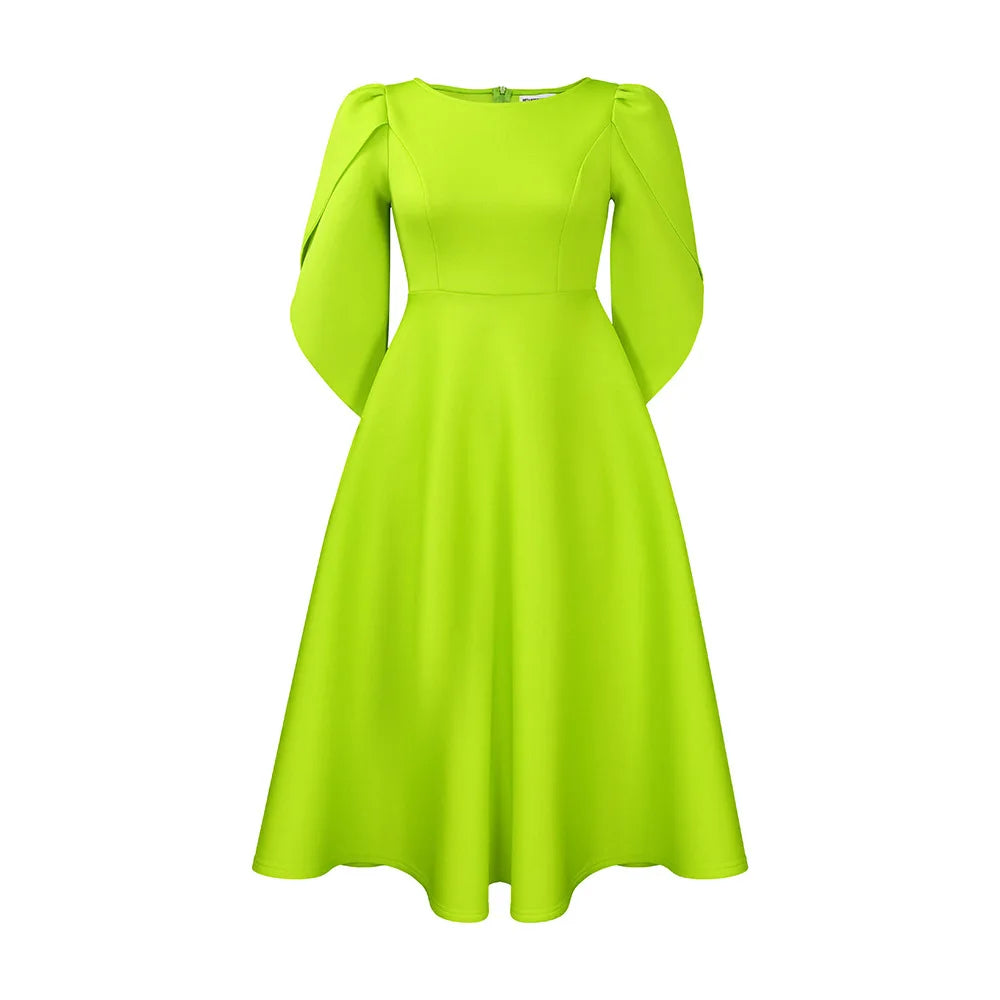 Women's clothing autumn new style elegant and fashionable banquet dress, grand display dress, African party bridesmaid dress