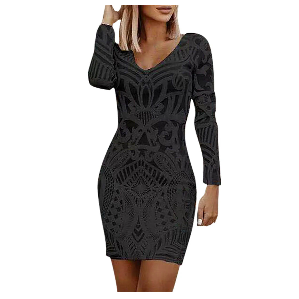 White Dress For Women Casual Sexy V-neck Packed Hip Dresses Women Clothing 2022 Wedding Retro Sundress Midi Dress For Women