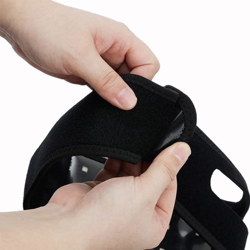 LED Infrared Therapy Chin Strap with V-shaped Face Lift LED Photon Therapy Facial Slimming Pad Wearable Pain Relief Tool Strap
